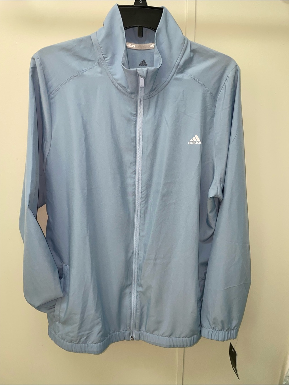 🧢NWT Adidas Golf Glow Blue Women's Wind Jacket